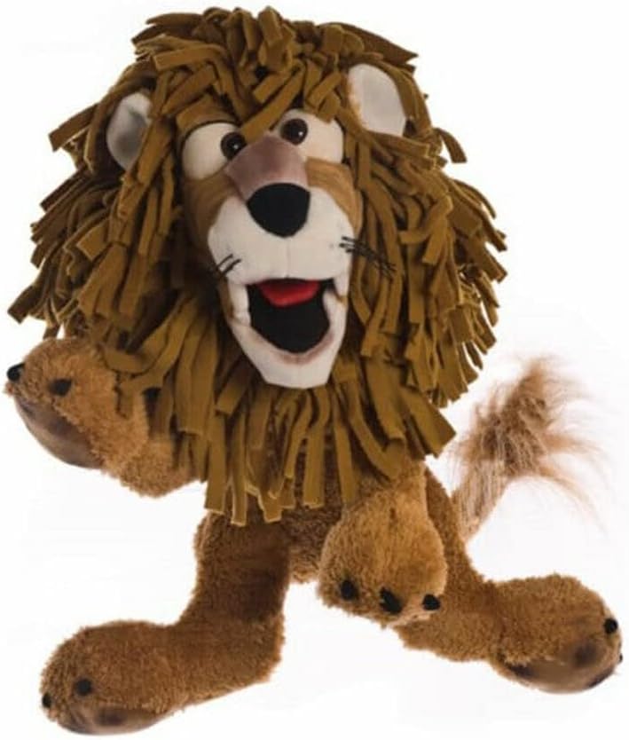 Living Puppets W200 Carl der Löwe Handspieltiere, Braun, 43 cm