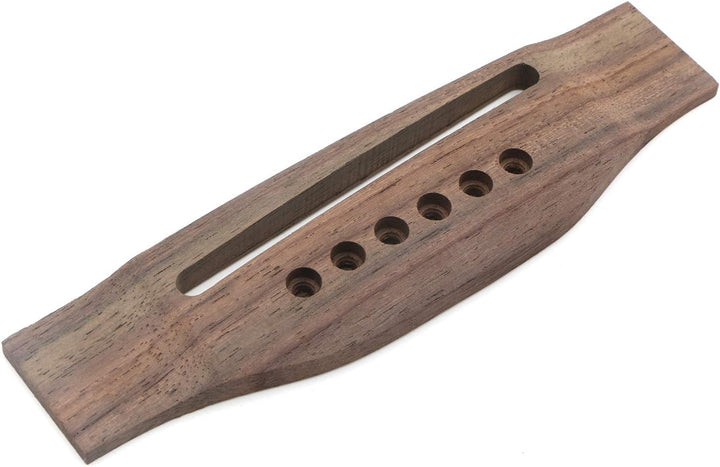Verstellbarer Steg aus Palisanderholz für Akustikgitarre, 6 Saiten, Ersatzteil.