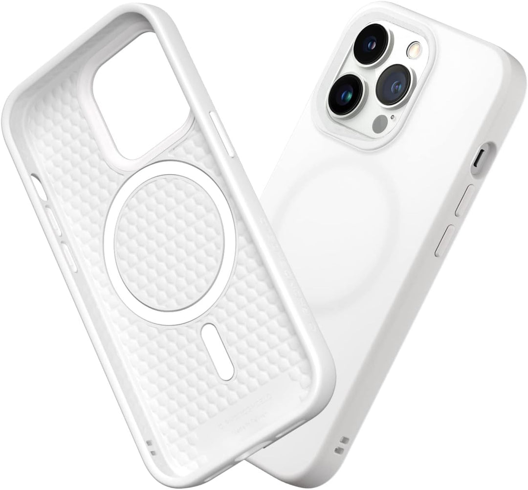 RHINOSHIELD Case kompatibel mit [iPhone 13 Pro] | SolidSuit - MagSafe-kompatibel -Stossdämpfende & s