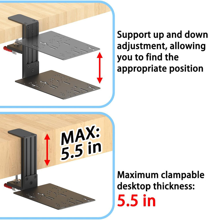Desk Mount Compatible with Thrustmaster T - Flight Hotas One, T - Flight Hotas 4, T - Flight Hotas X