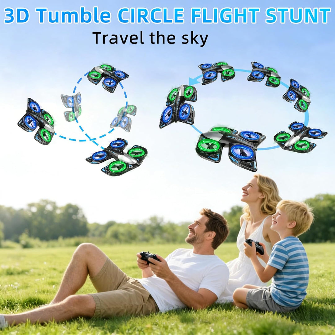 Mini Drohne,Schaumstoff RC Flugzeuge,RC Quadcopter mit LED-Licht, Drohne für Kinder,Quadrocopter mit