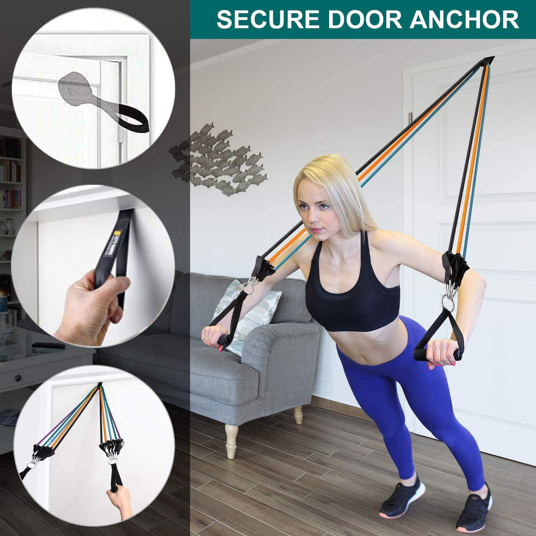 Resistance Bands Door Anchor Attachment Secure Door Anchor Heavy Duty Door Anchor for Resistance Ban