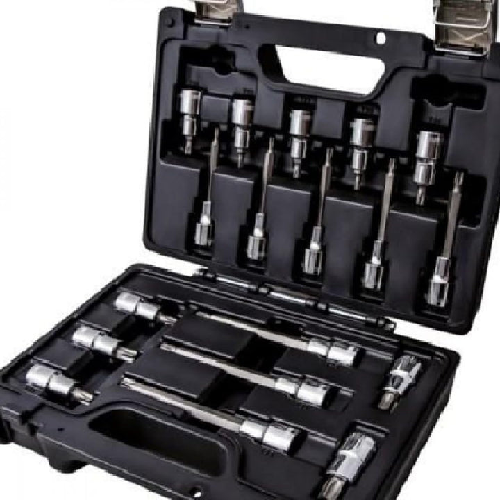Beta BW 923E-TX/C18 - Sortiment mit 18 steckschlüsseln für Torx®-Schrauben im kunststoffkasten Nachf