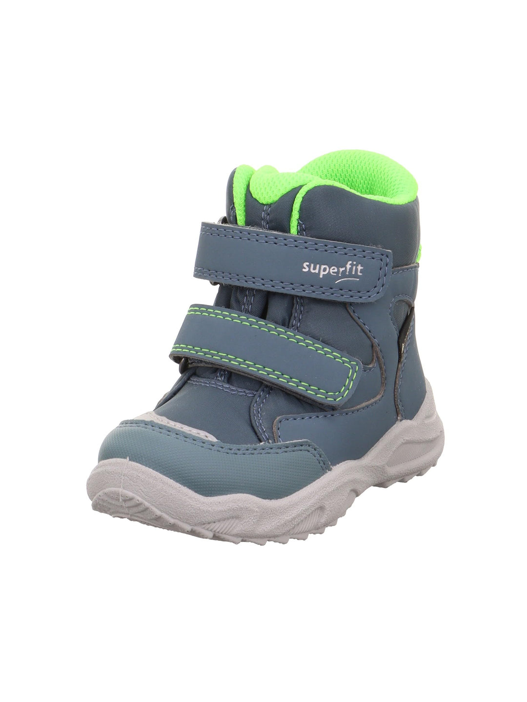 Superfit Jungen Glacier Warm Gefütterte Gore-tex Schneestiefel 20 EU Weit Blau Hellgrün 8030, 20 EU