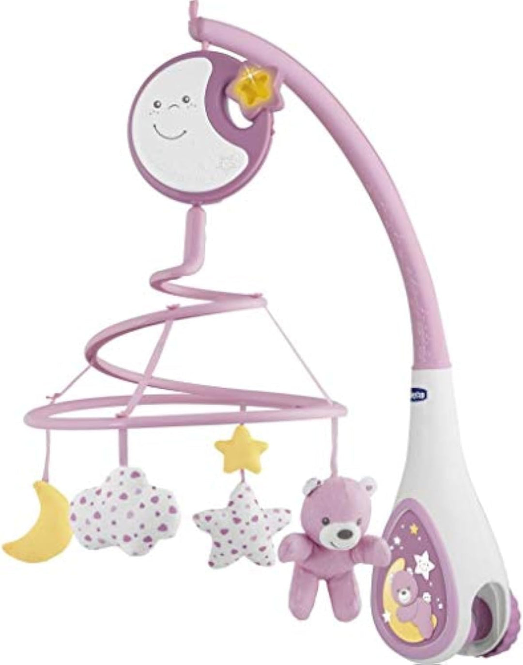 Chicco Next2Dreams Baby-Mobile mit Spieluhr für Kinderbett und Bett, 3-in-1,kompatibel mit Next2Me-K
