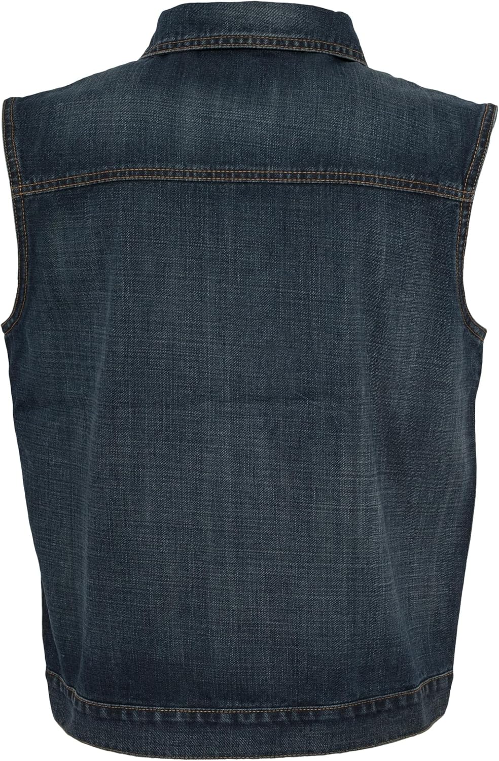 Urban Classics Herren Denim Vest, Männer Jeansweste, erhältlich in vielen verschiedenen Farben, Grös
