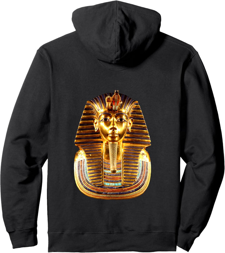Goldene Maske von Tutanchamun Pullover Hoodie