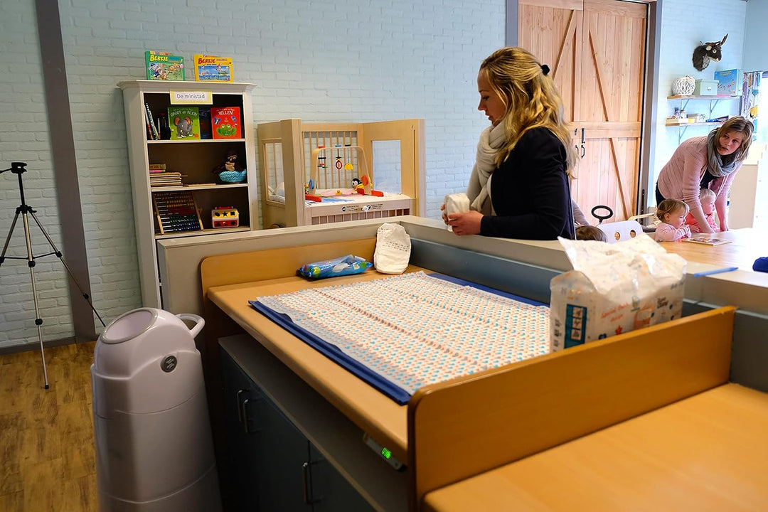 DIAPER CHAMP ONE MAXI Windeleimer - geruchsdicht - OHNE Nachfüllkassetten - funktioniert mit normale