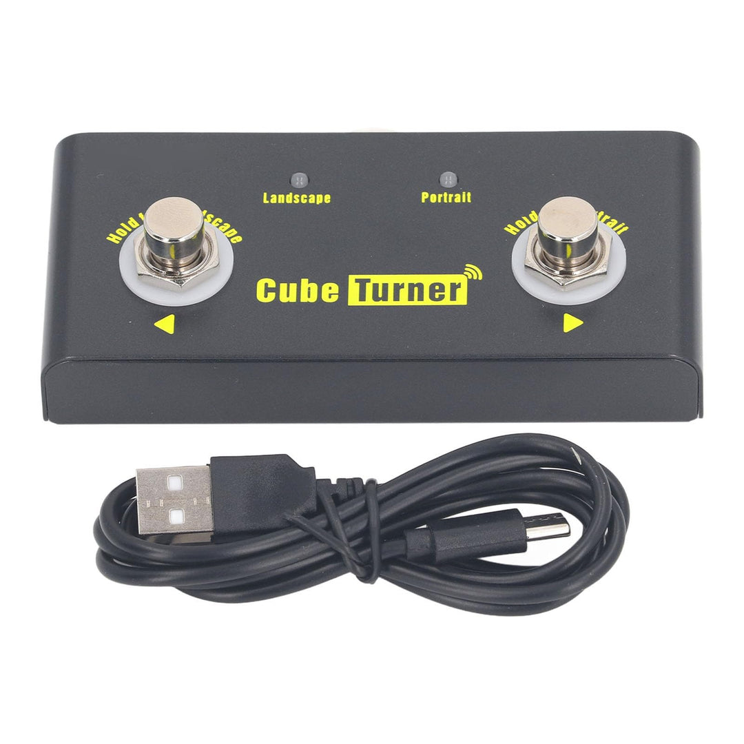 Bluetooth Wireless Page Turner Pedal wiederaufladbare Hände er Musiklie -Controller für Banddarstell