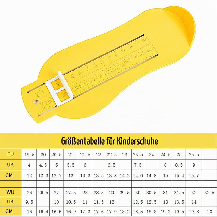 2 Stück Fussmessgerät, Schuhgrössen Messen Grössen für Kinder, Erwachsene Zu Messen - Fussmesser Kin