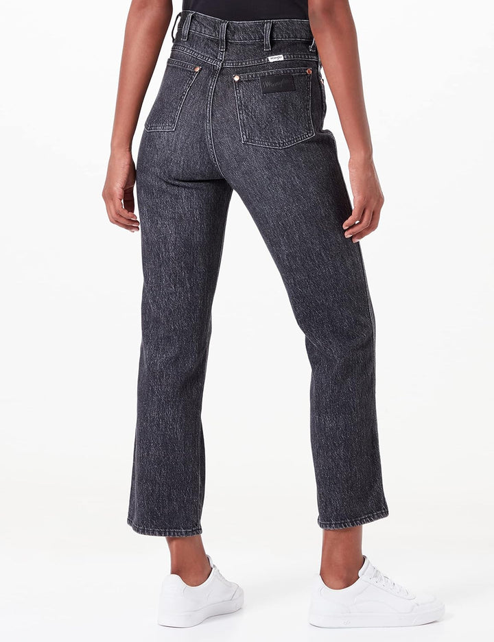 Wrangler Damen Wild West Jeans 24W / 32L Granite, 24W / 32L Granite