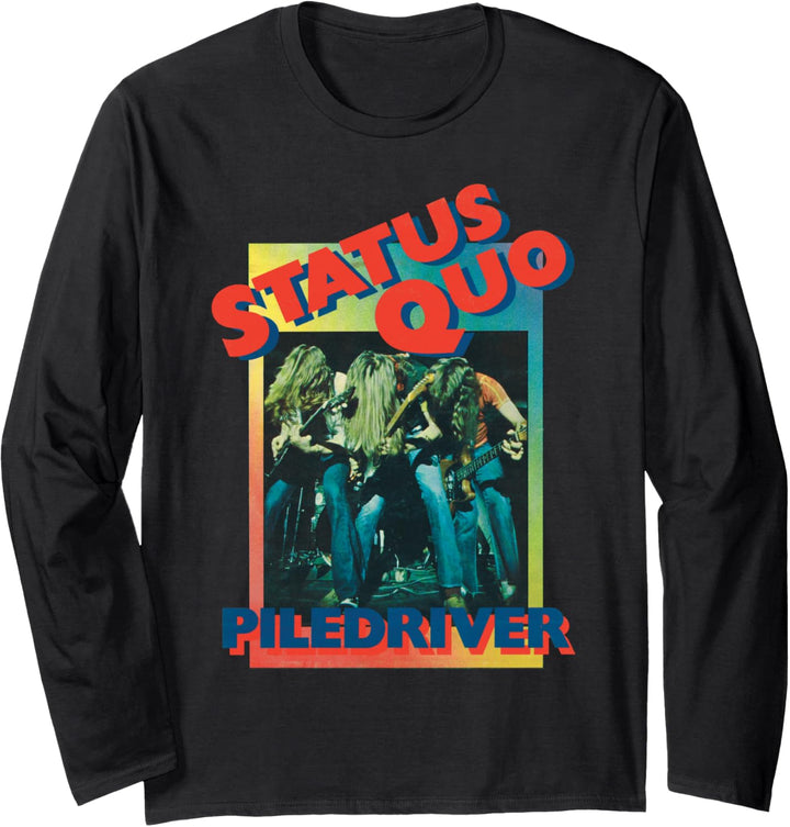 Status Quo - Piledriver Gradient Langarmshirt