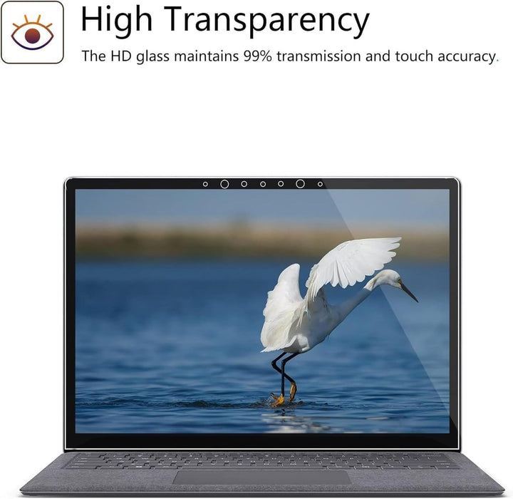 MEGOO Displayschutzfolie für Microsoft Surface Laptop 5/ Surface Laptop 4 (15 Zoll),Einfache Install