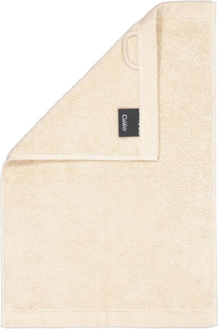 Cawö Handtücher Life Style Uni 7007 beige - 370 Duschtuch 70x140 cm, Duschtuch 70x140 cm