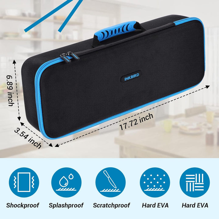 INKBIRD EVA Tasche Schutz hülle Etui für Sous Vide Stick, Reiseschutzhülle für INKBIRD ISV-100W, ISV