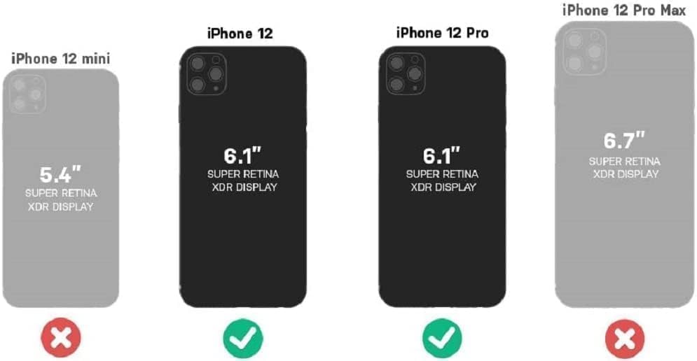 OtterBox + Pop Symmetry Series Hülle für iPhone 12 & iPhone 12 Pro (nur ) – Nicht-Einzelhandelsverpa
