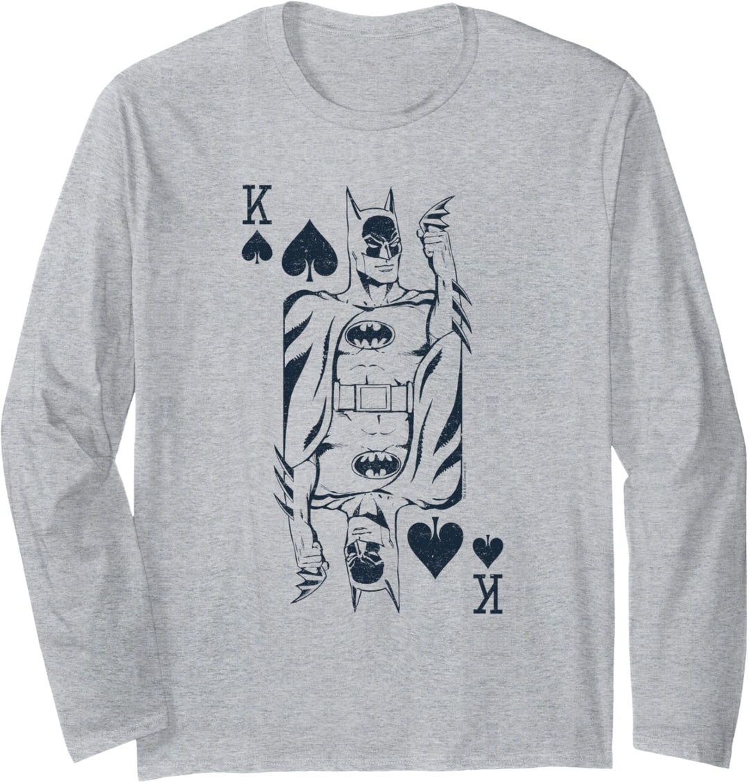 Batman Bat Card Langarmshirt