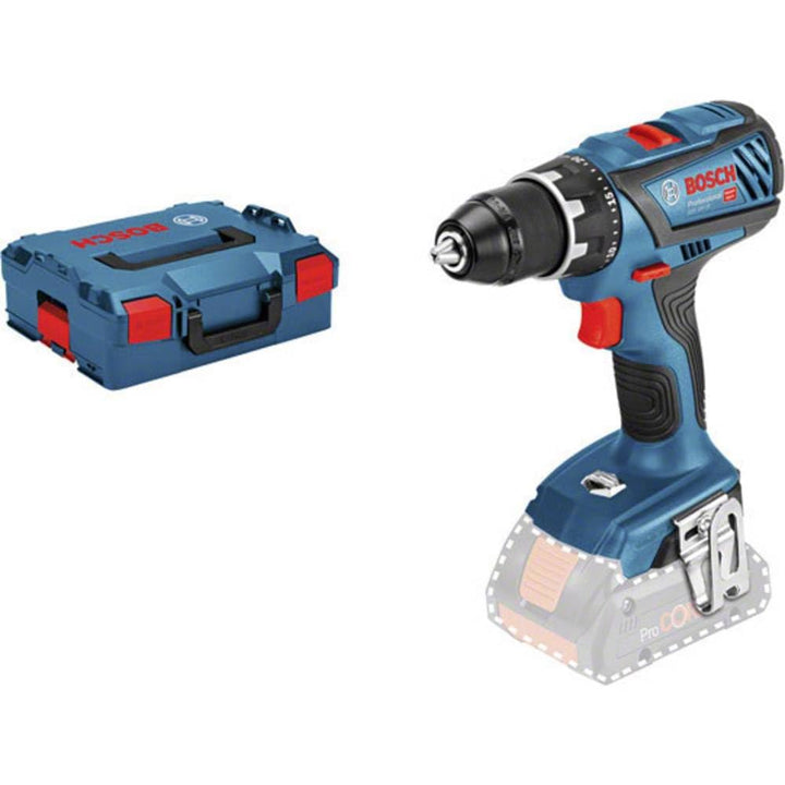 Bosch Professional 18V System Akkuschrauber GSR 18V-28 (ohne Akku und Ladegerät, in L-BOXX) Solo in