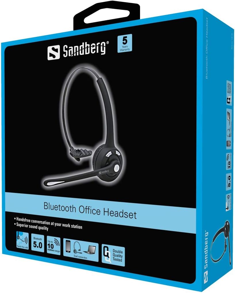 Sandberg Bluetooth Office Headset, black