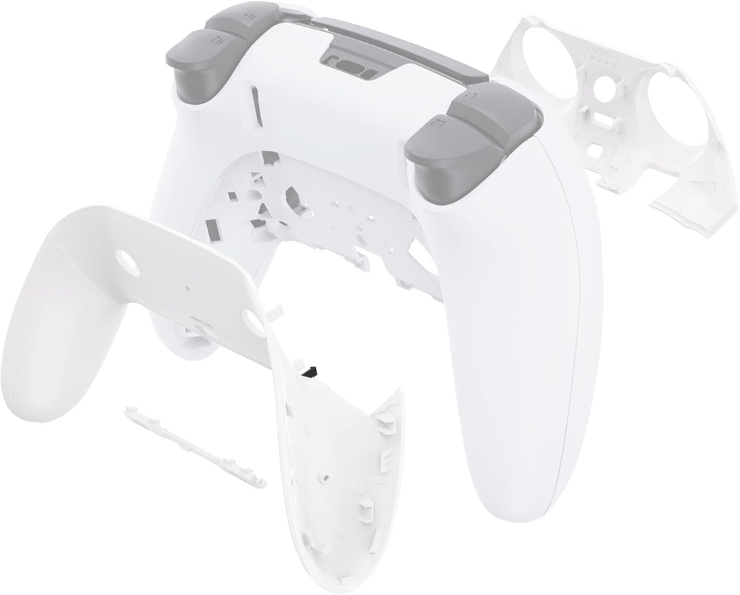 eXtremeRate Dekorative Zierleiste kompatibel mit PS5 Edge Controller DIY-Ersatz Vorder- und Rückseit