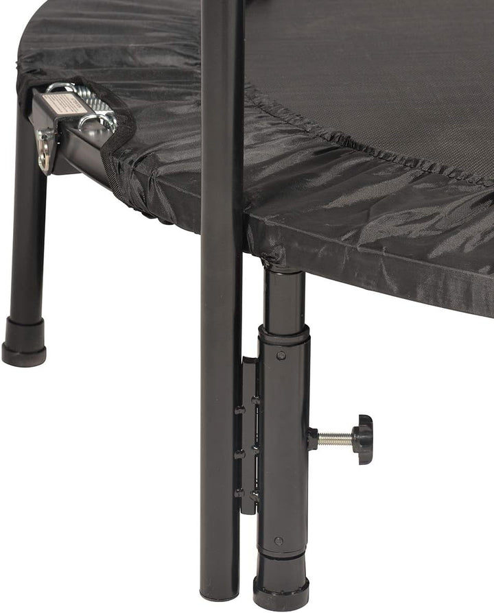 JUMP4FUN Trampolin Fitness Schwarz Grösse 122 cm