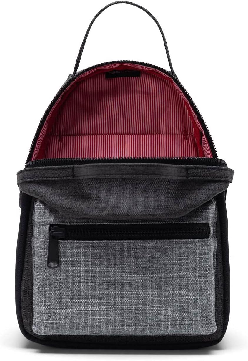 Herschel Unisex-Erwachsene Nova Mini Rucksack Einheitsgrösse Schwarz Crosshatch/Schwarz/Raven Crossh