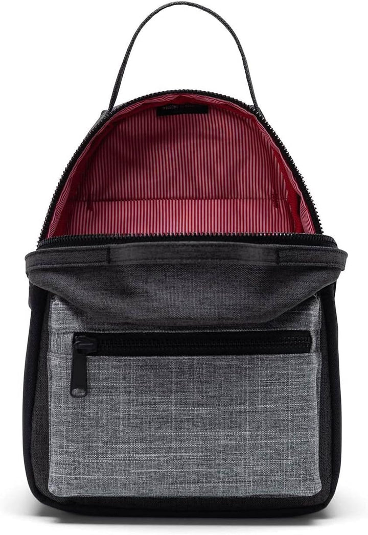 Herschel Unisex-Erwachsene Nova Mini Rucksack Einheitsgrösse Schwarz Crosshatch/Schwarz/Raven Crossh