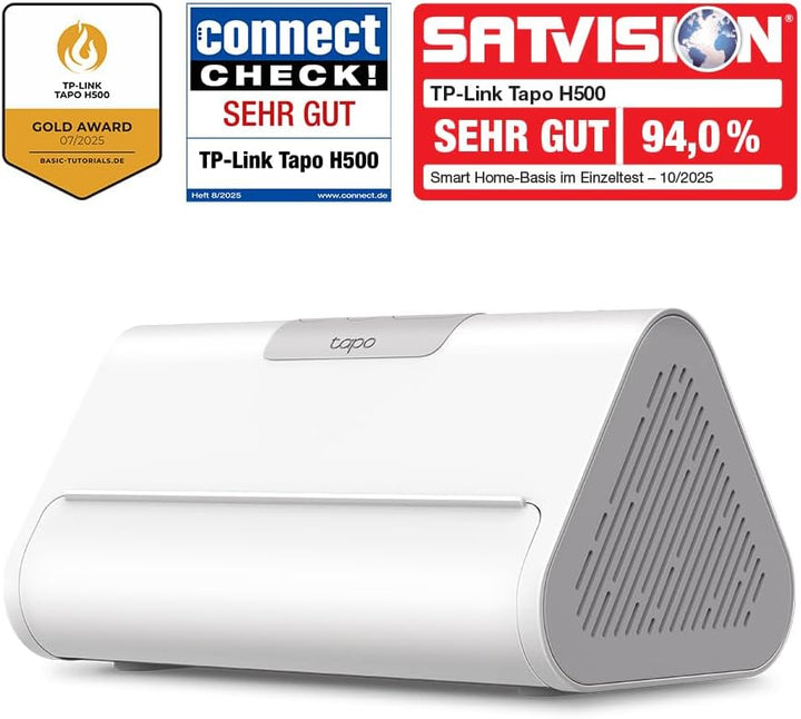 Tapo H500 HomeBase, 16GB integriert, Speicher erweiterbar auf bis zu 16TB, unterstützt 16 Tapo-Kamer