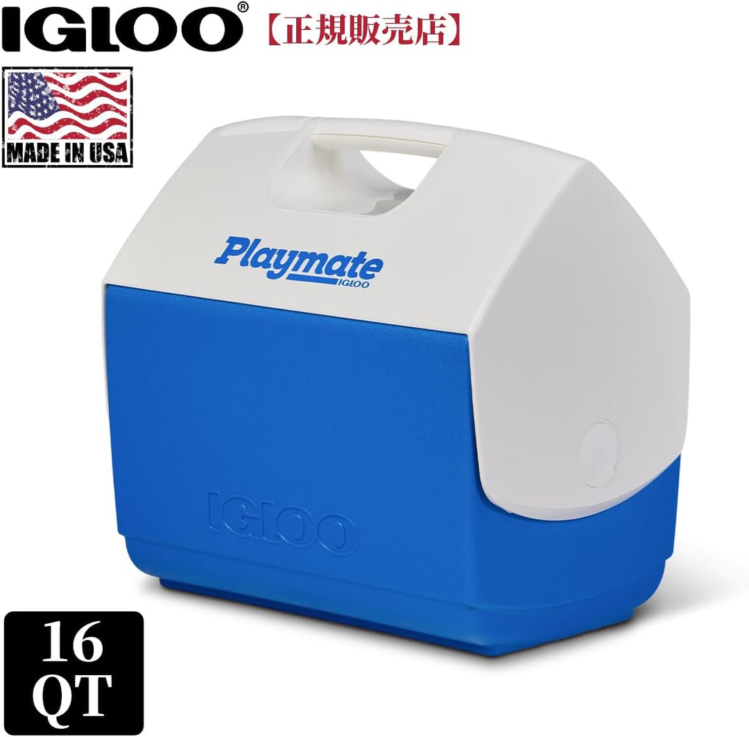 IGLOO Outdoor Playmate Elite Kühlbox 15.2 Liter Blau, 15.2 Liter Blau