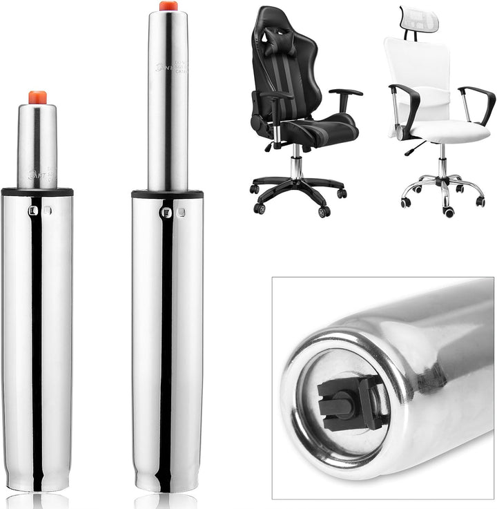 CASARIA® Gasdruckfeder Bürostuhl 275-355mm Gesamtlänge 360° Drehbar Universal Höhenverstellbar Büro