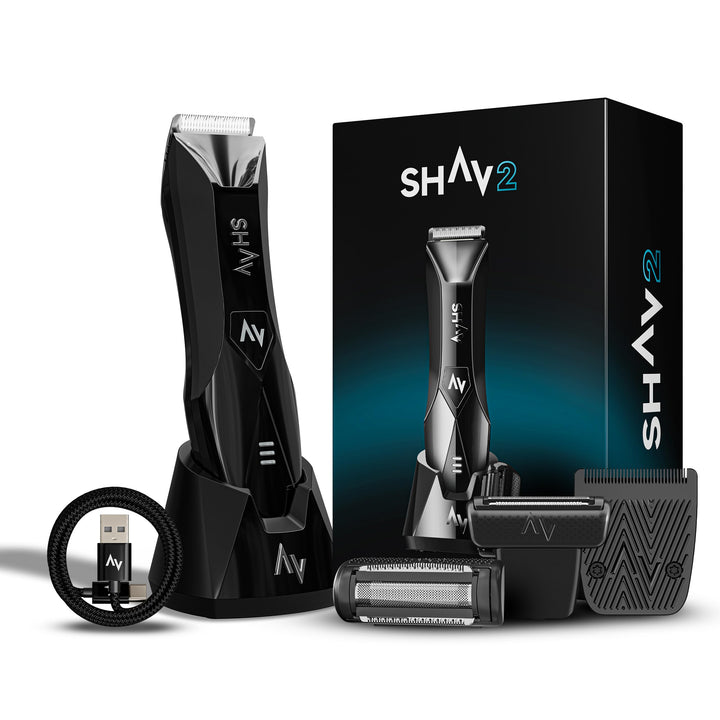 Rasierer herren elektrisch Shav – Bodygroomer & Intimrasierer, Elektrisch, Nass- & Trocken, IPX7 Was
