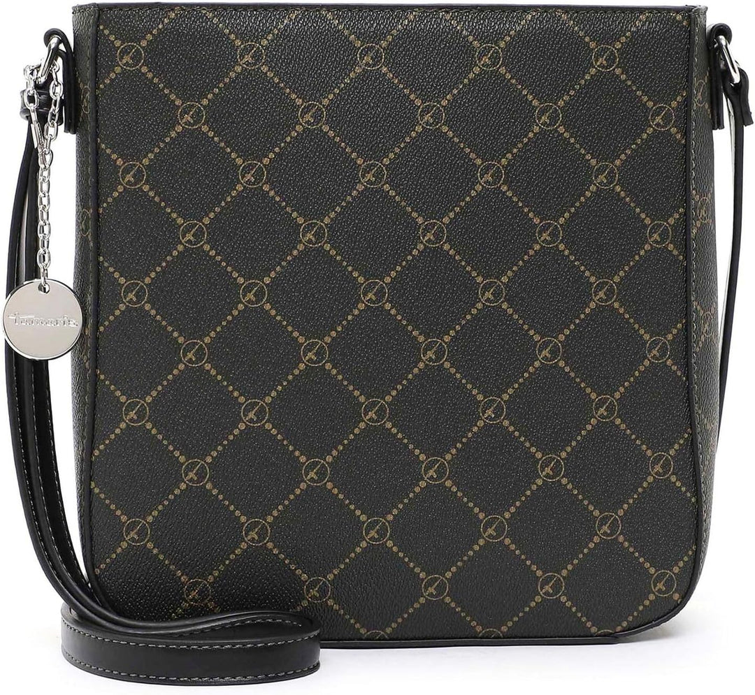 Tamaris Umhängetasche TAS Anastasia 30103 Damen Handtaschen Karo Einheitsgrösse Fango 932, Einheitsg