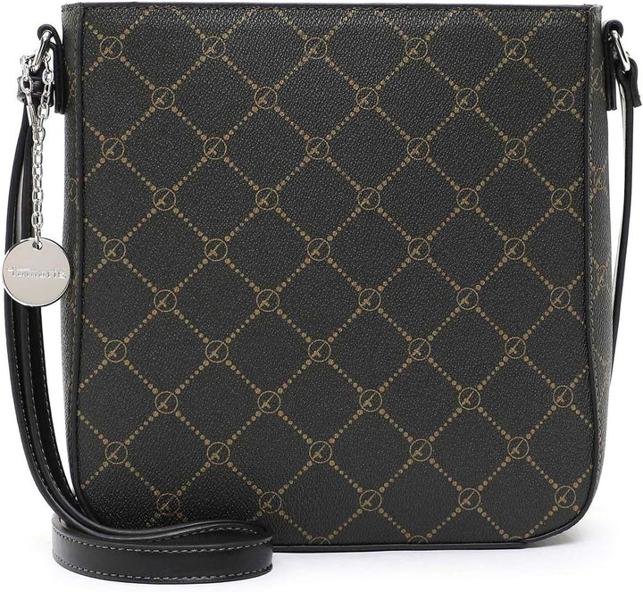Tamaris Umhängetasche TAS Anastasia 30103 Damen Handtaschen Karo Einheitsgrösse Fango 932, Einheitsg