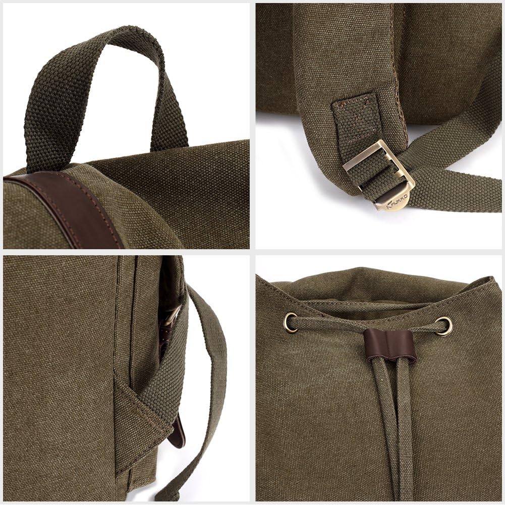 KAUKKO Ep6 Rucksack Uni Erwachsener Army Green, Erwachsener Army Green