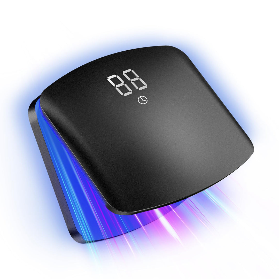 Upgrade Nagelpilz Lasergerät, 15 LED Tragbar & Wiederaufladbar per USB-C, 11 Blaulicht + 4 Infrarot,