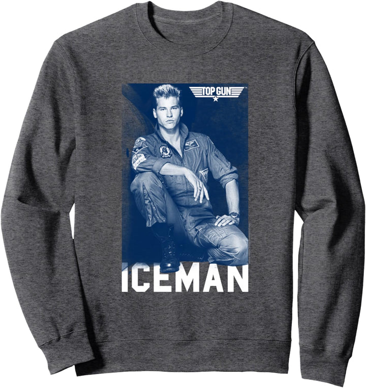 Top Gun Iceman Foto Sweatshirt