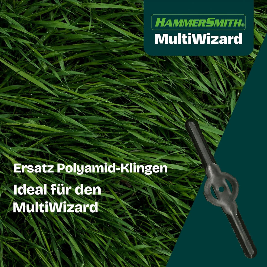 Hammersmith MultiWizard - Das Original aus dem TV - Akku Gartengerät - Rasentrimmer, Rasenmäher, Kan