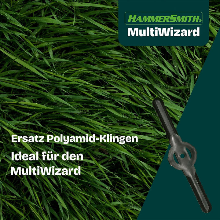 Hammersmith MultiWizard - Das Original aus dem TV - Akku Gartengerät - Rasentrimmer, Rasenmäher, Kan