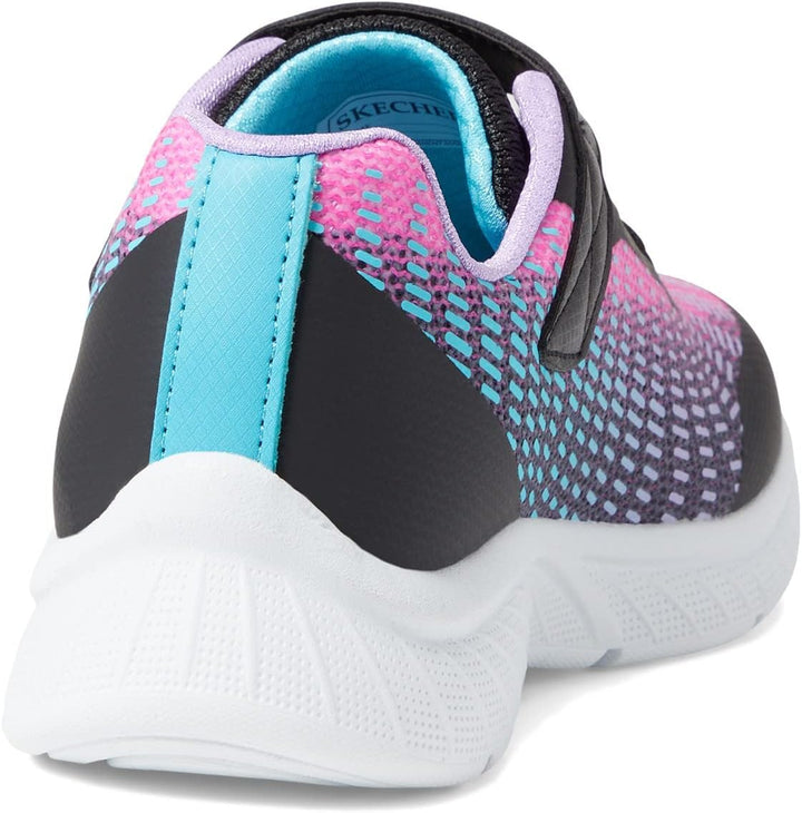 Skechers Girl's 303532l Nvmt Trainers 29 EU Black Mesh Multi Trim, 29 EU Black Mesh Multi Trim