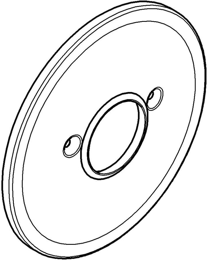 GROHE Rosette (Original Ersatzteil, Langlebig, Robust, Herstellergarantie: 5 Jahre, Passgenau), Chro