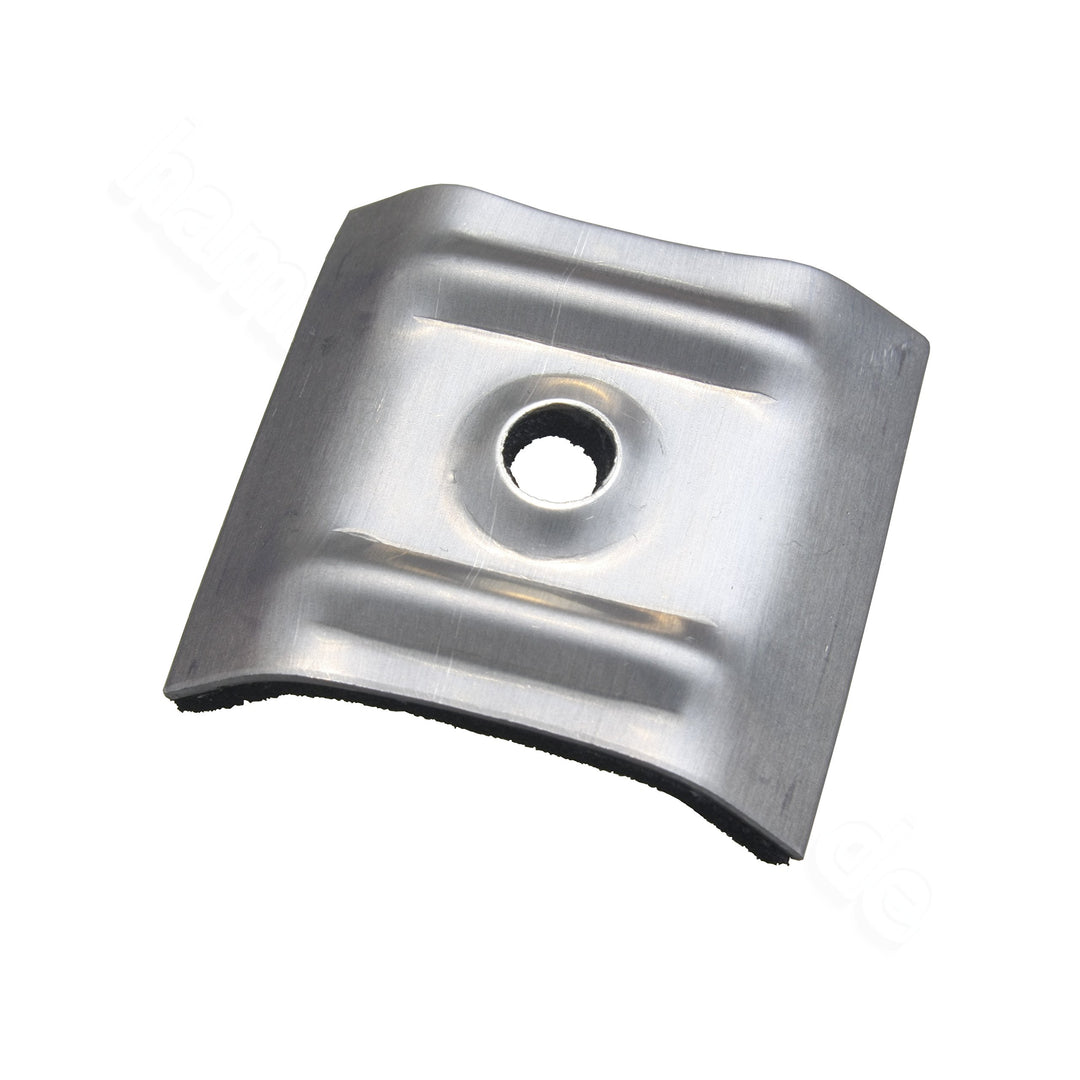 Kalotten Trapez für Wellplatten 70/18 und 76/18 100er Pack Kalotte Alu blank mit Moosgummi Trapez 76