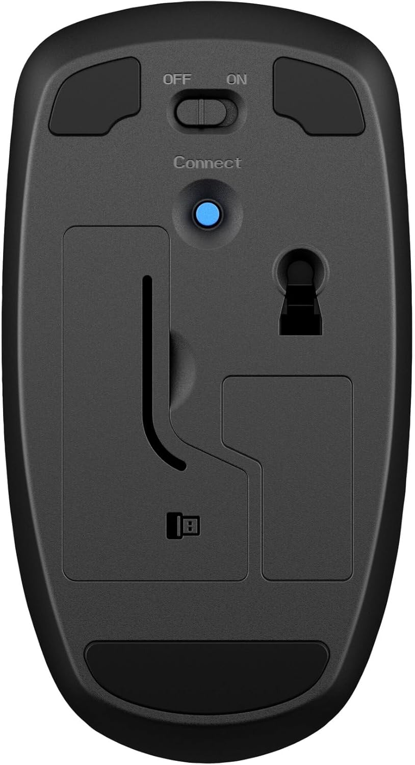 HP Wireless Maus X200 (USB-Dongle, bis zu 1600 DPI, lange Akkulaufzeit, Rechtshänder, Linkshänder) s
