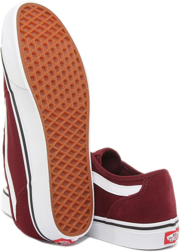 Vans Herren Filmore Decon Wildleder Canvas Trainer, Black/Black 40.5 EU Suede Canvas Port Royale Whi