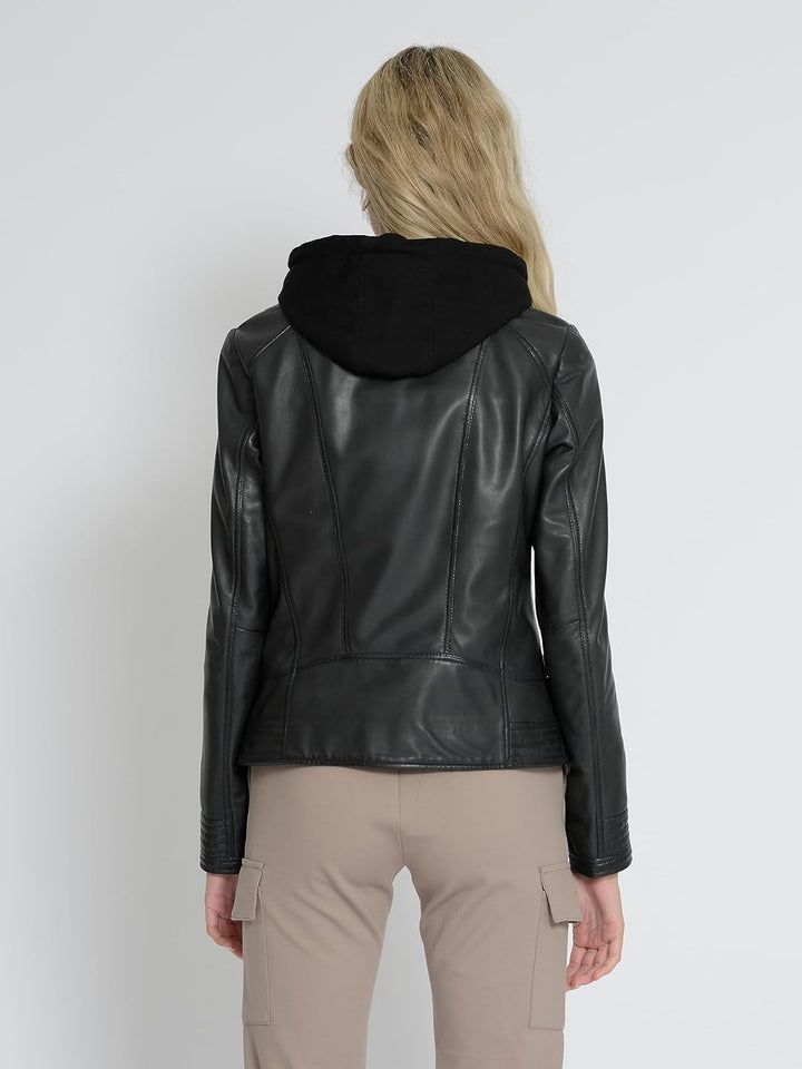 MUSTANG Damen Lederjacke 31022243 3XL anthra, 3XL anthra