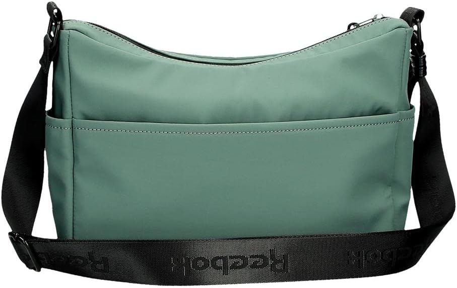 Reebok Damen Elsie Gepäck- Kuriertasche Bolso Bandolera Grün, Bolso Bandolera Grün