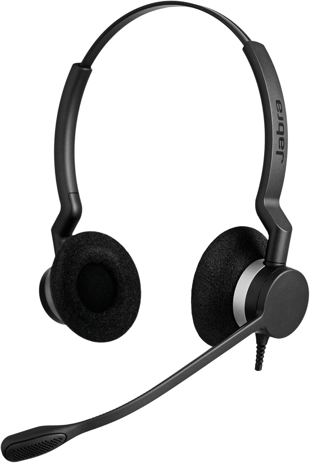 Jabra Biz 2300 USB-A UC On-Ear Stereo Headset - Unified Communications zertifizierter Noise Cancelli