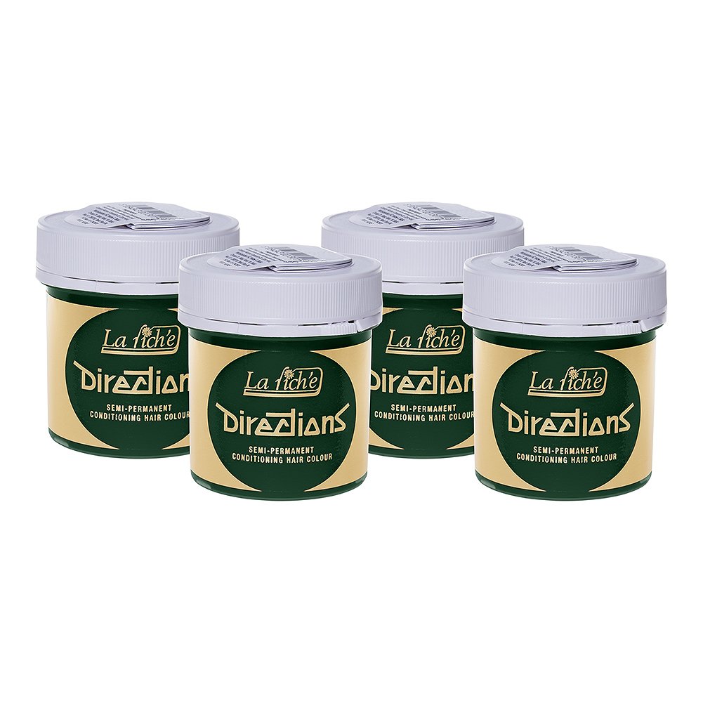 4 x LaRiche Directions Haartönung apple green 88 ml Apple Green 88 ml (1er Pack), Apple Green 88 ml