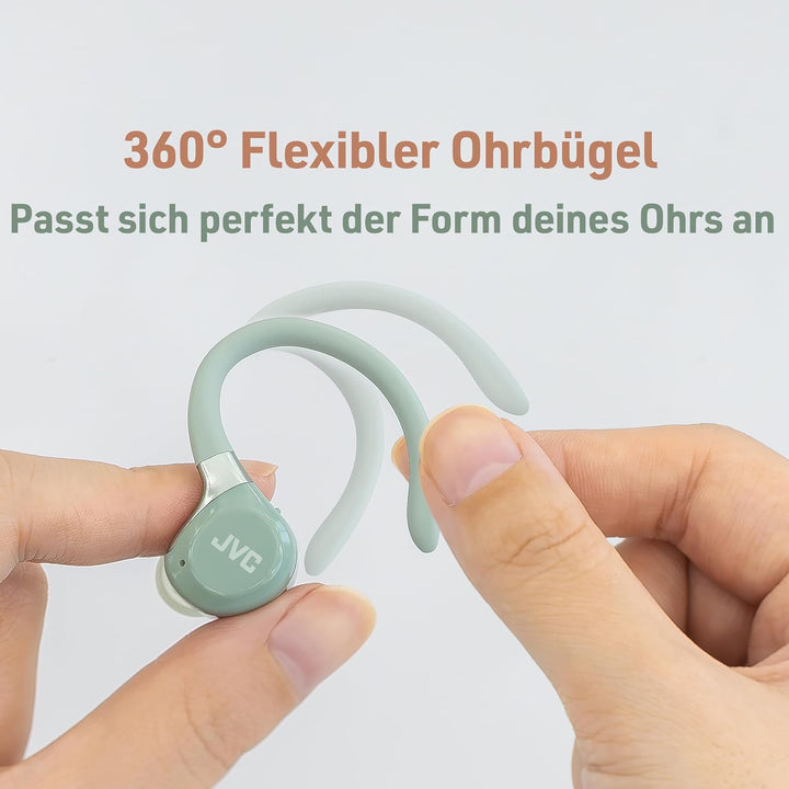 Fitness Series True Wireless Sport-Kopfhörer mit verstellbaren Bügeln, Active Noise Cancelling, Umge