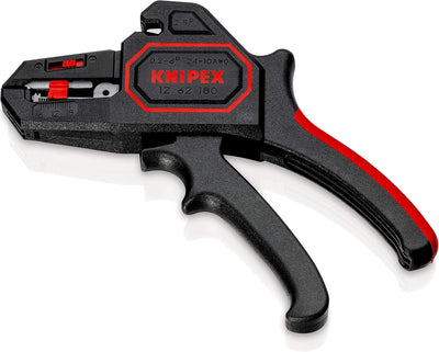 KNIPEX Elektro-Installationszange 1000V-isoliert (200 mm) 13 86 200 & 12 62 180 Automatische Abisoli