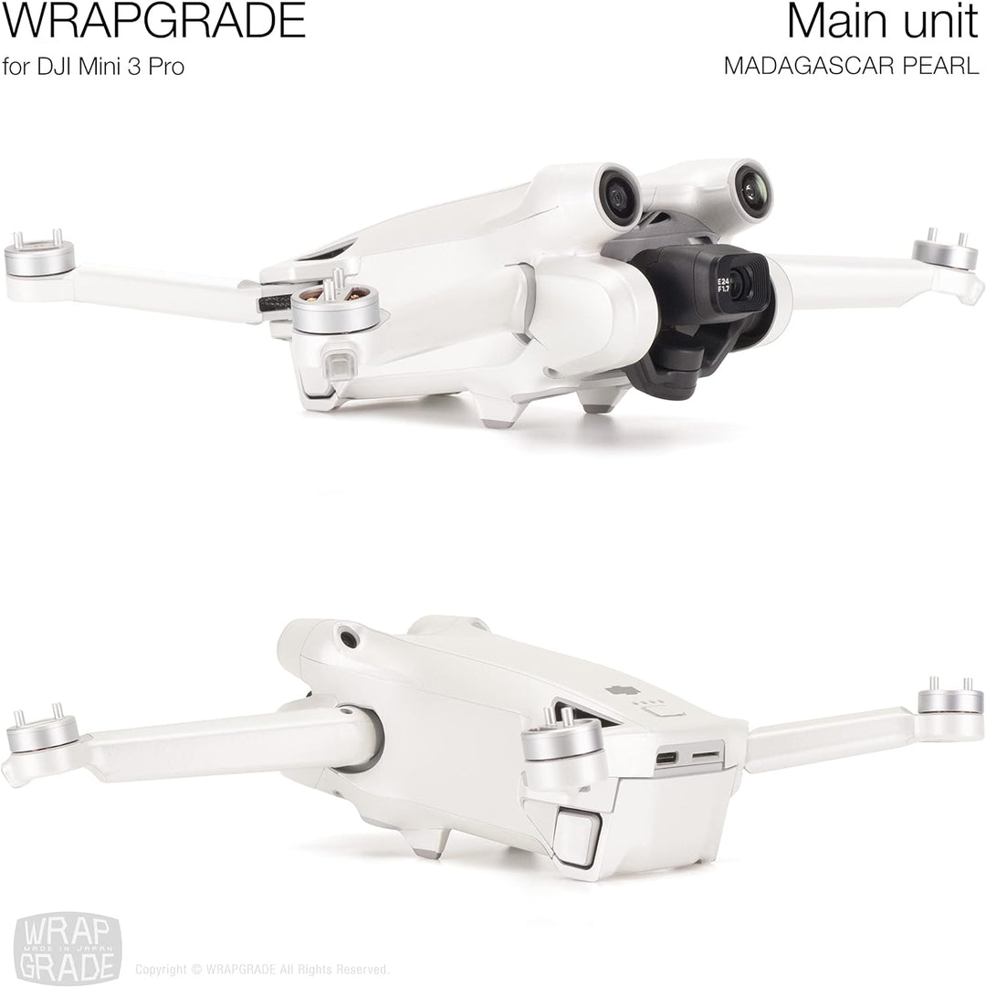 WRAPGRADE Skin Kompatibel mit DJI Mini 3 Pro (Madagascar Pearl)